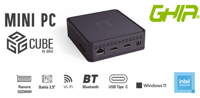 MINI PC GHIA GCUBE