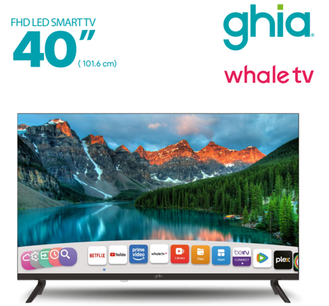 TELEVISION SMART GHIA WHALE TV 40 PULG